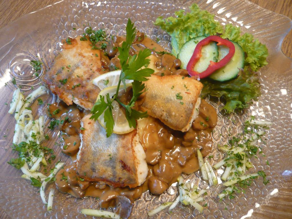 Gasthaus Forelle Thale Buitenkant foto